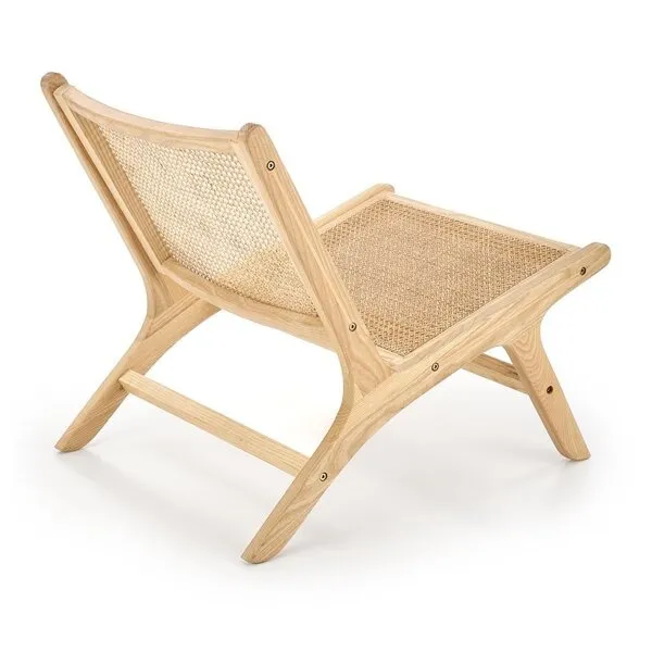 Fotel ogrodowy rattanowy naturalny Foden 2