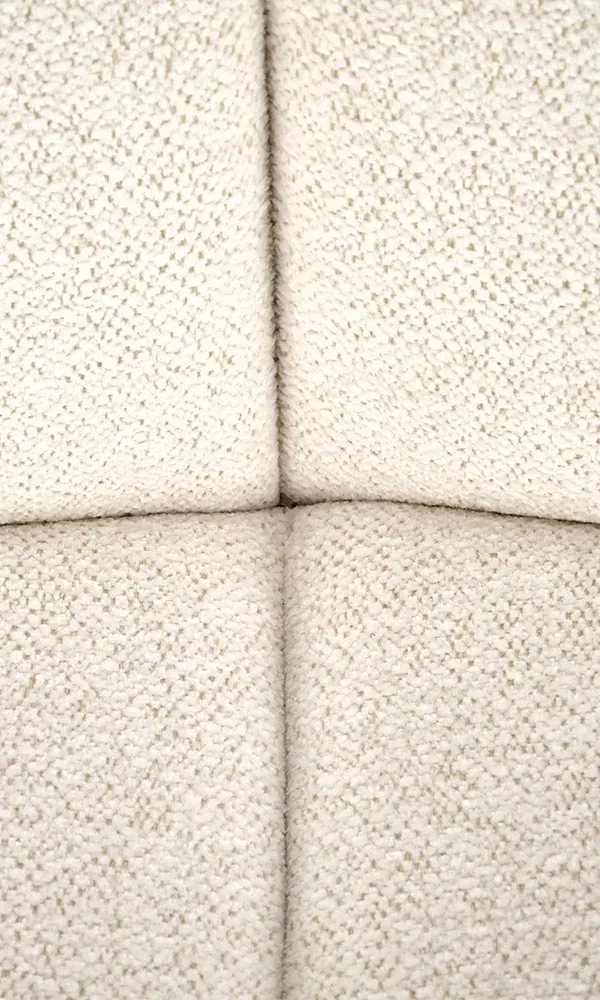 Krzesło do jadalni tapicerowane kremowe K507