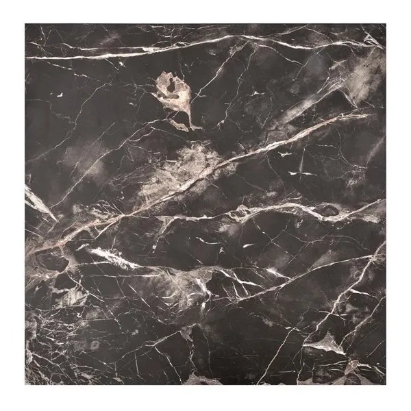 Stolik kawowy kwadratowy czarny marmur mat 80 x 80 cm Monolit