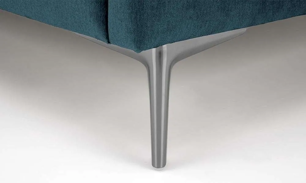 Korpus do łóżka tapicerowany zielony 160x200 cm Modulo