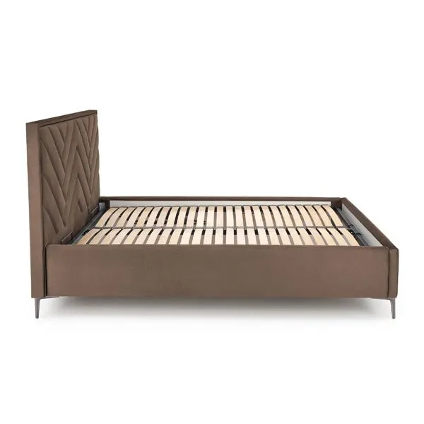 Zagłówek do łóżka beżowy 175x120 cm Modulo W1