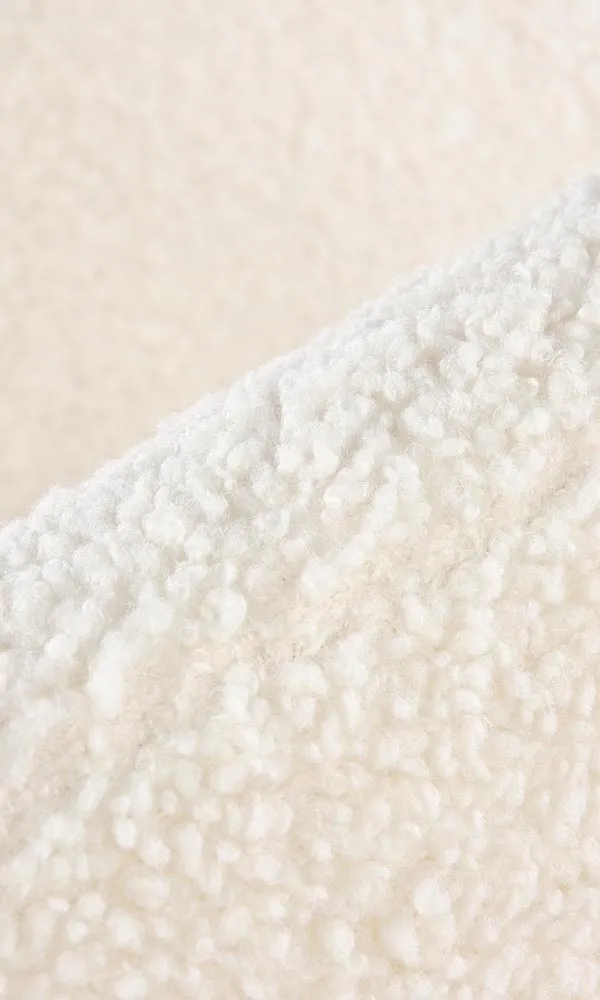 Fotel wypoczynkowy tapicerowany kremowy Grifon