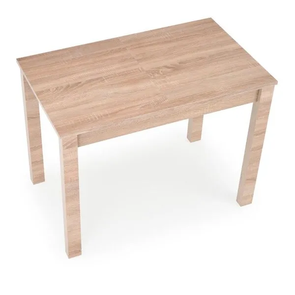 Stół rozkładany dąb sonoma mat 100 - 135 x 60 cm Gino