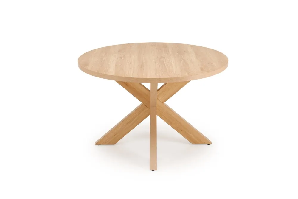 Stół okrągły naturalny mat 120 cm Morus