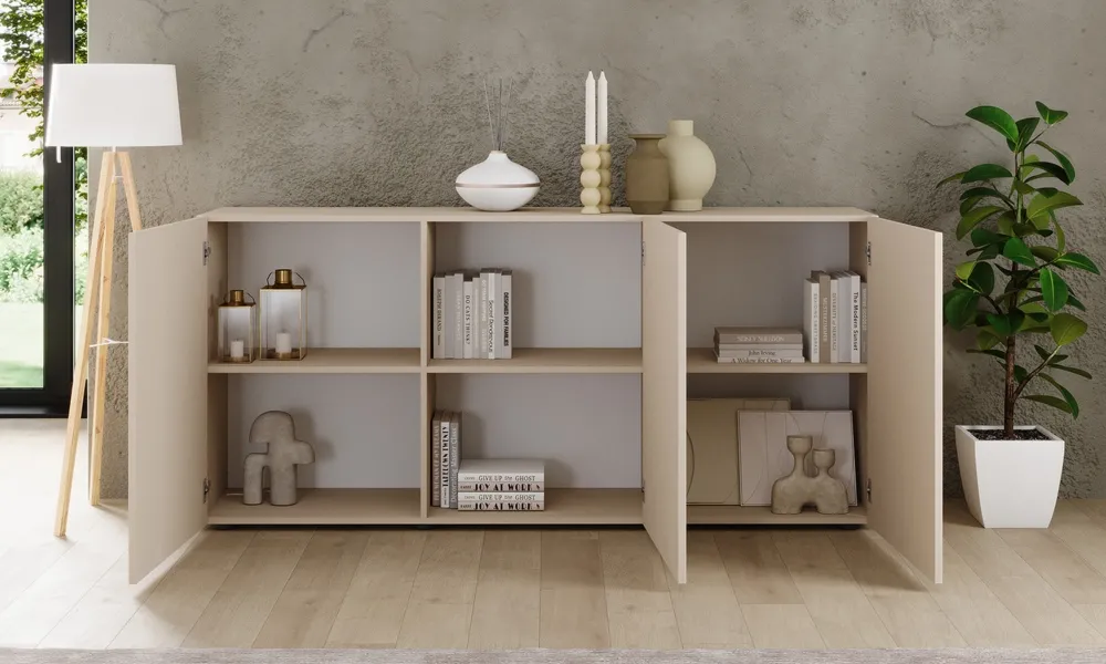 Komoda z drzwiami kaszmir mat 181 cm Corda