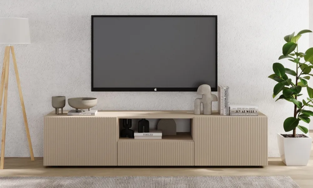 Szafka RTV kaszmir mat 184 cm Corda