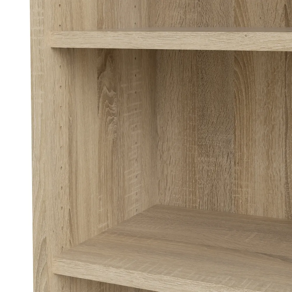 Regał na książki dąb sonoma mat 89 x 40 x 186 cm Prima