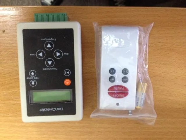 Cyfrowa tasma led - sterownik do taśmy led  - z modułem  WS2811 - radiowy