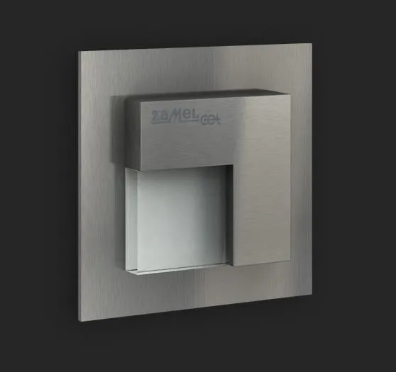 Oświetlenie na klatce schodowej - TICO - stal nierdzewna -14V