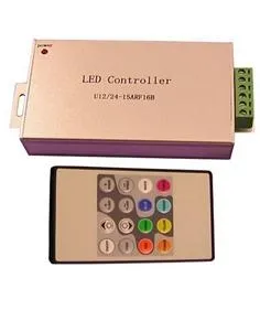 STEROWNIK RGB Z FUNKCJĄ ŚCIEMNIANIA, Z PILOTEM, ICAM - ICAZAS2100