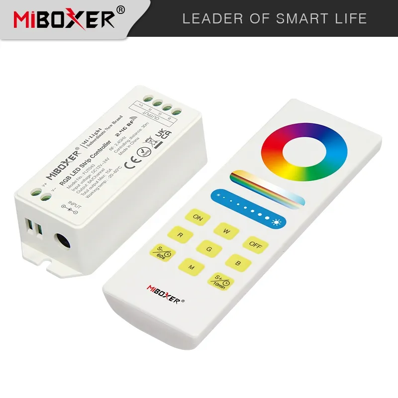 FUT043A Miboxer sterownik do ledów - RGB - zestaw z pilotem