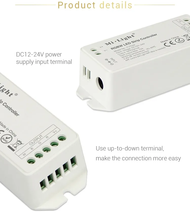 Ściemniacz LED 12V - FUT044 - sterownik LED RGBW