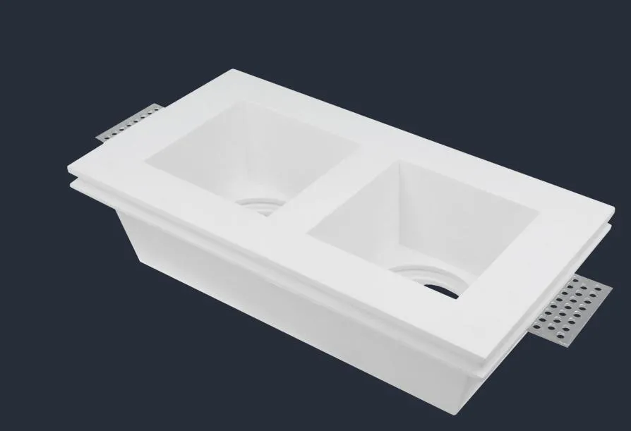 Oprawa gipsowa LED kwadratowa stała - VEGA