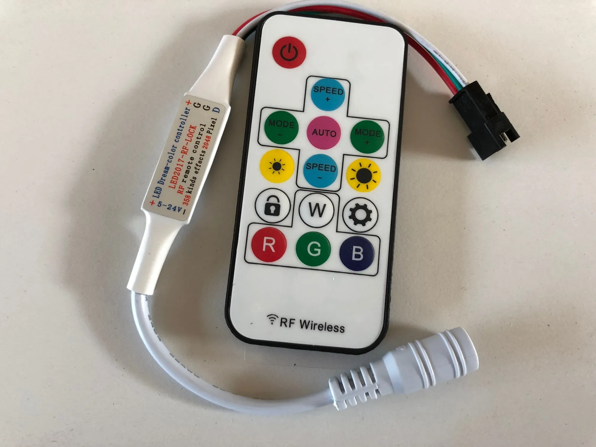 Taśma WS2812B - Sterownik do taśmy led  - z modułem  WS2812B