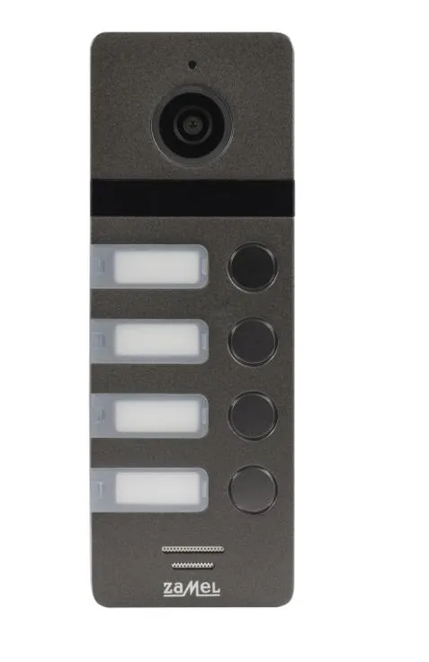 VO-804 czterorodzinny zewnętrzny panel wideo