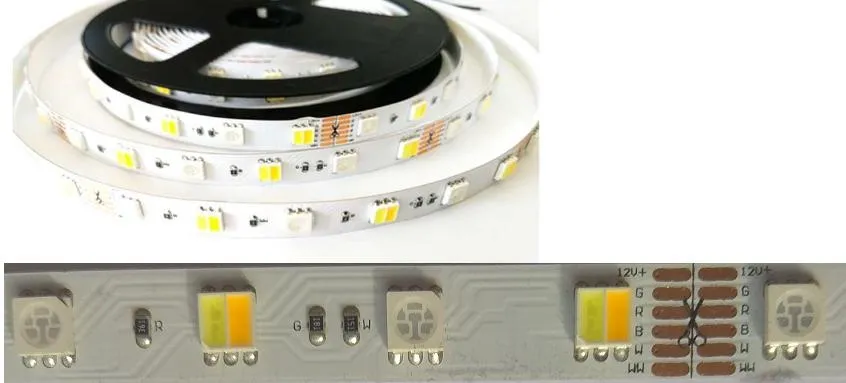 Taśma led wielokolorowa - RGB+CCT