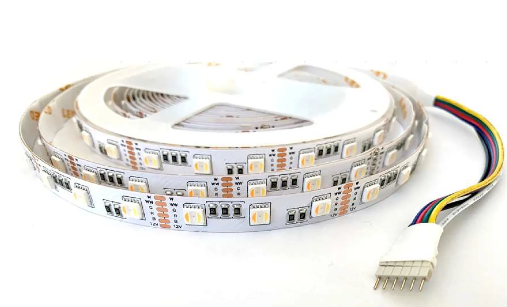 Wielokolorowa taśma led - RGBCCT