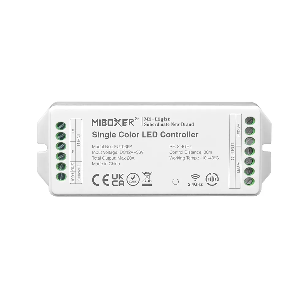 Ściemniacz LED - FUT036P - MILIGHT do taśm jednokolorowych