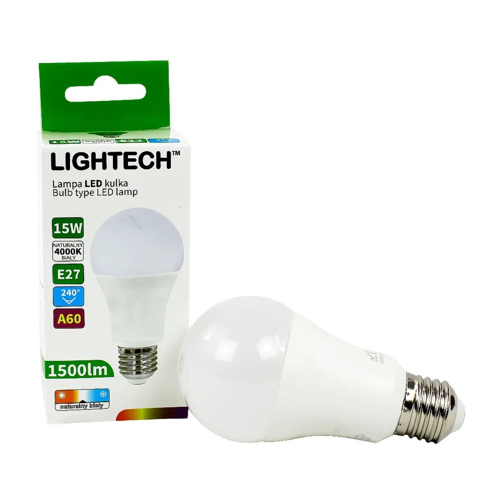 Żarówka LED 15W E27 1500lm 4000K