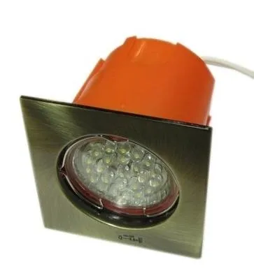 OPRAWA  Schodowa LED do umieszczenia w puszce fi60 - PATYNA