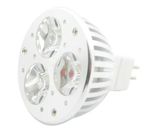 Żarówka LED MR16 3x1W 12V 250lm Biała Ciepła SY
