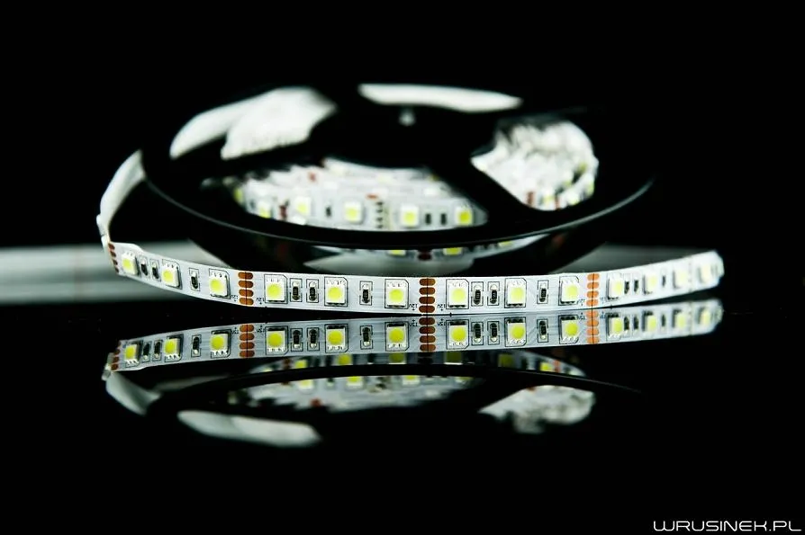 Dobra taśma led - SMD5050 150 diod/5m - wodoodporny - żółty SY