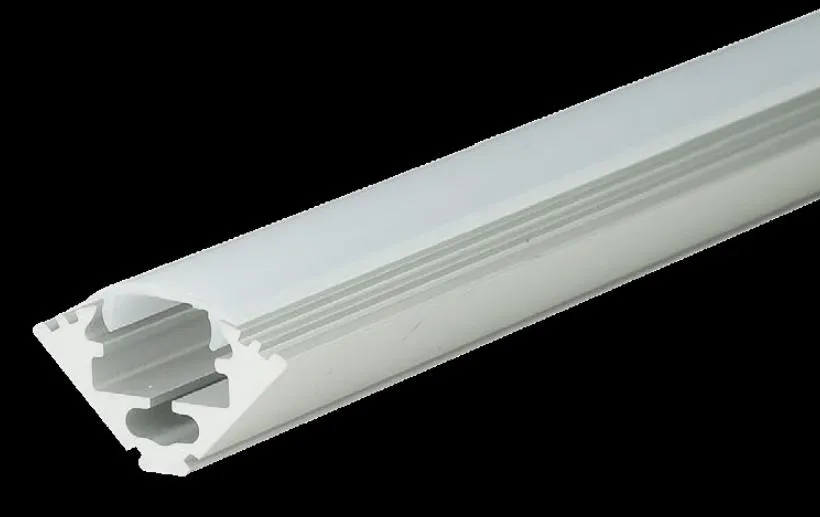 Profil ledowy kątowy - anodowany + przesłona mleczna - M3s