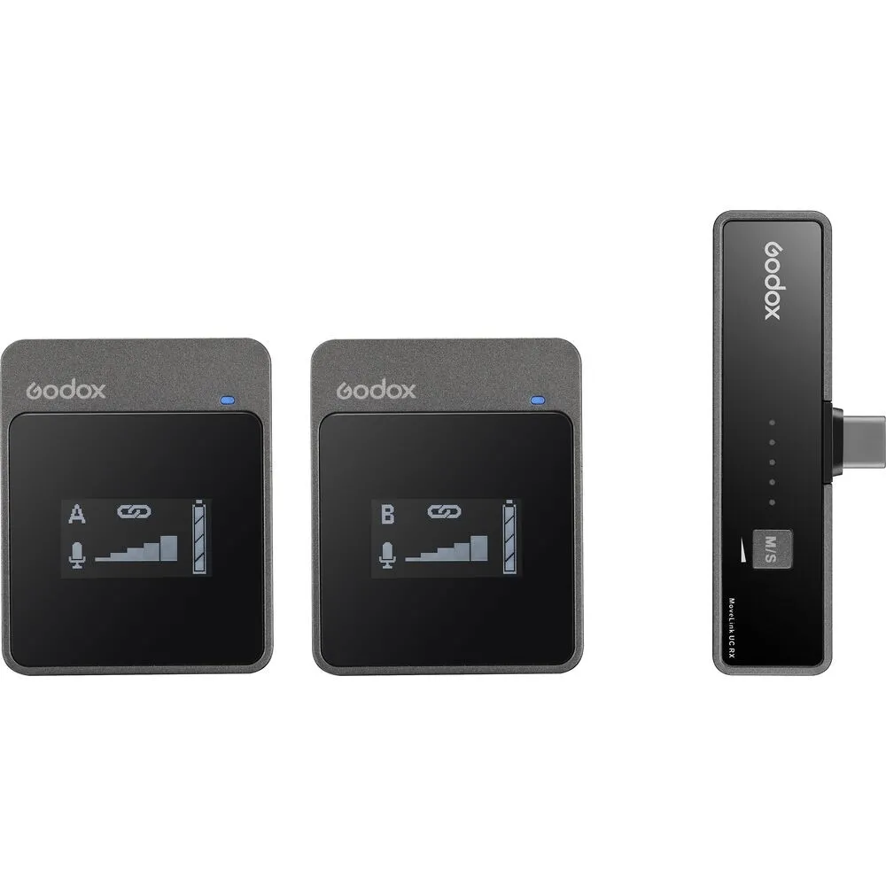 Godox Movelink UC2 2.4GHz bezprzewodowy system mikrofonowy (USB Type-C)