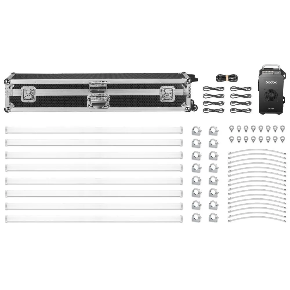Zestaw Tub Pixel TP4R-K8 Godox Knowled RGBWW 8x 120 cm