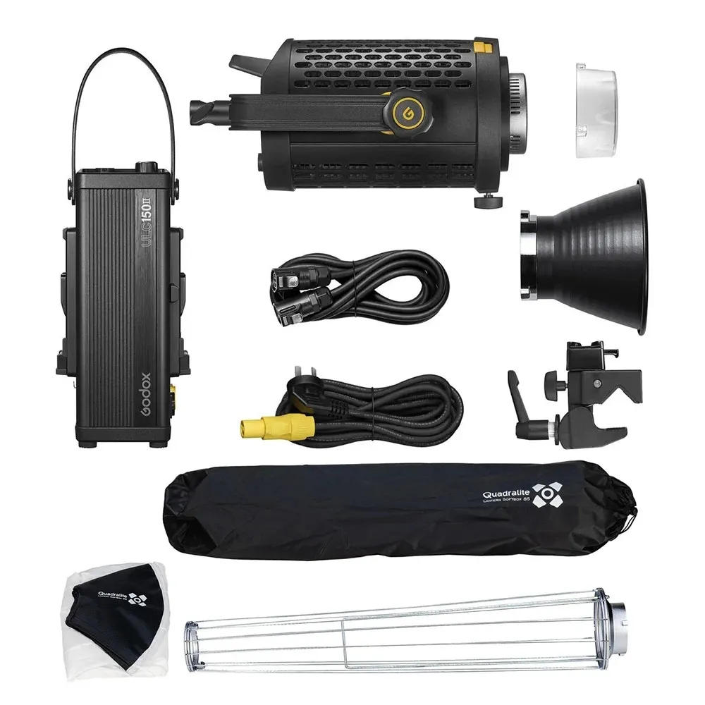 Zestaw Godox UL150II bezgłośna lampa LED + Softbox Lantern 85 cm