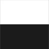 Stolik UFO high biały h.45cm czarne nogi