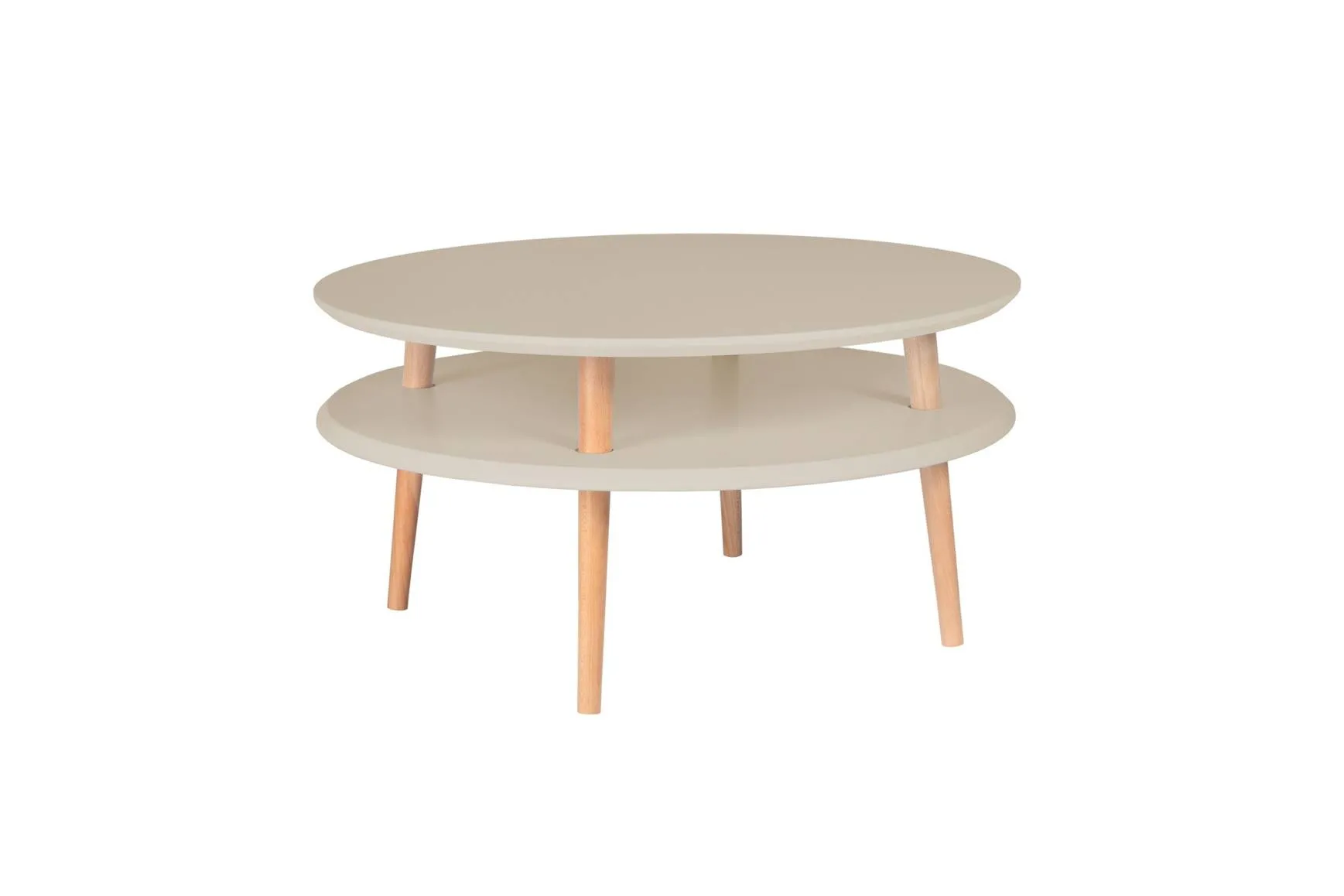 Stolik Kawowy UFO śr. 70cm wys. 35cm Kawa z mlekiem