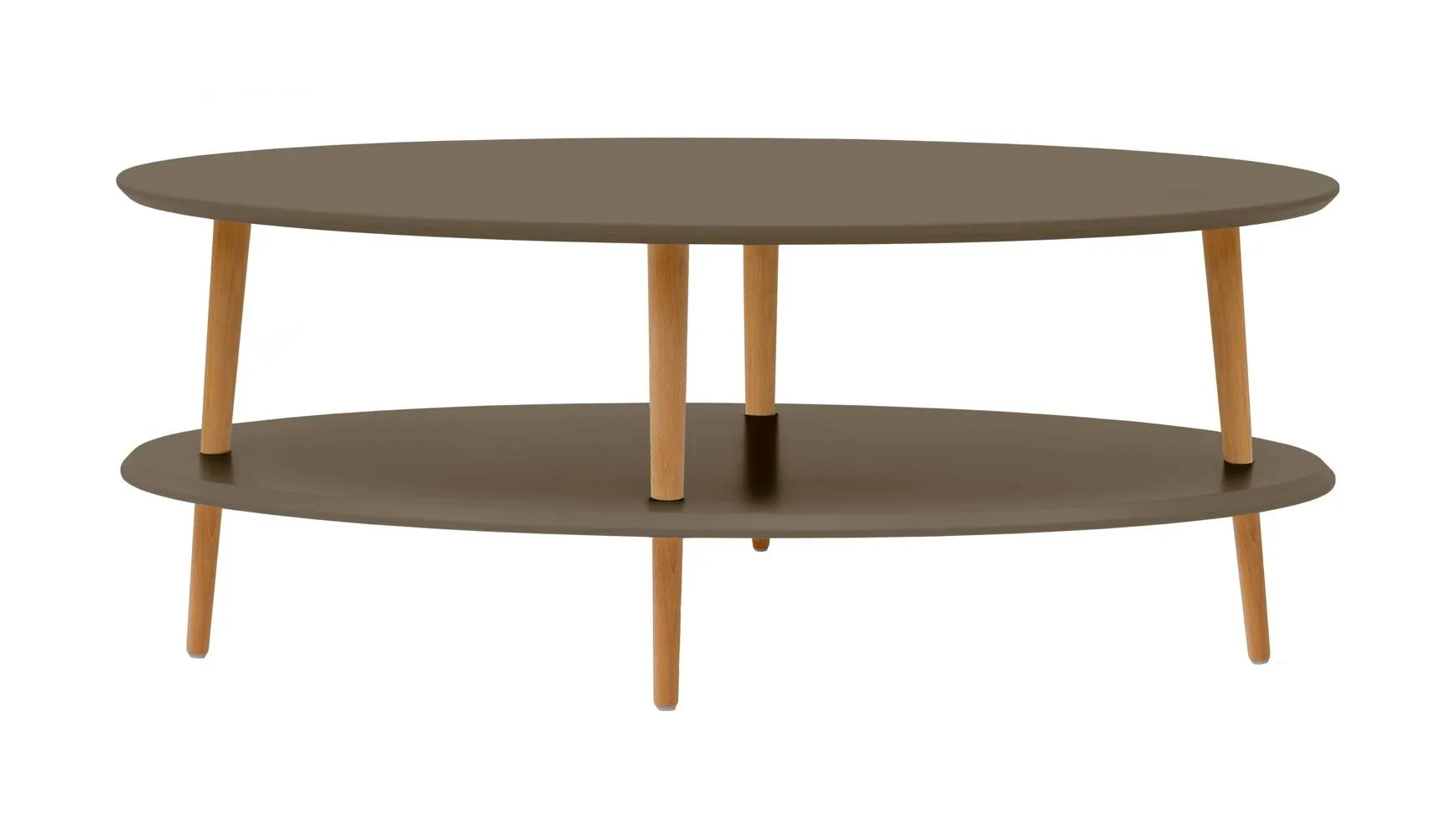 Stolik Kawowy OVO LOW 110x70cm - Bobrza Glina