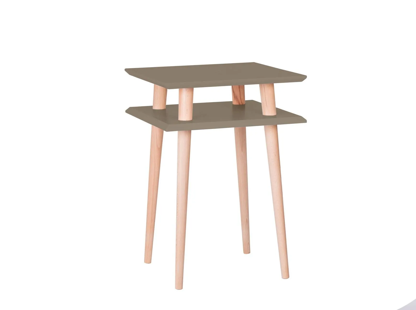 Stolik Kawowy SQUARE 43x43x61cm Bobrza Glina