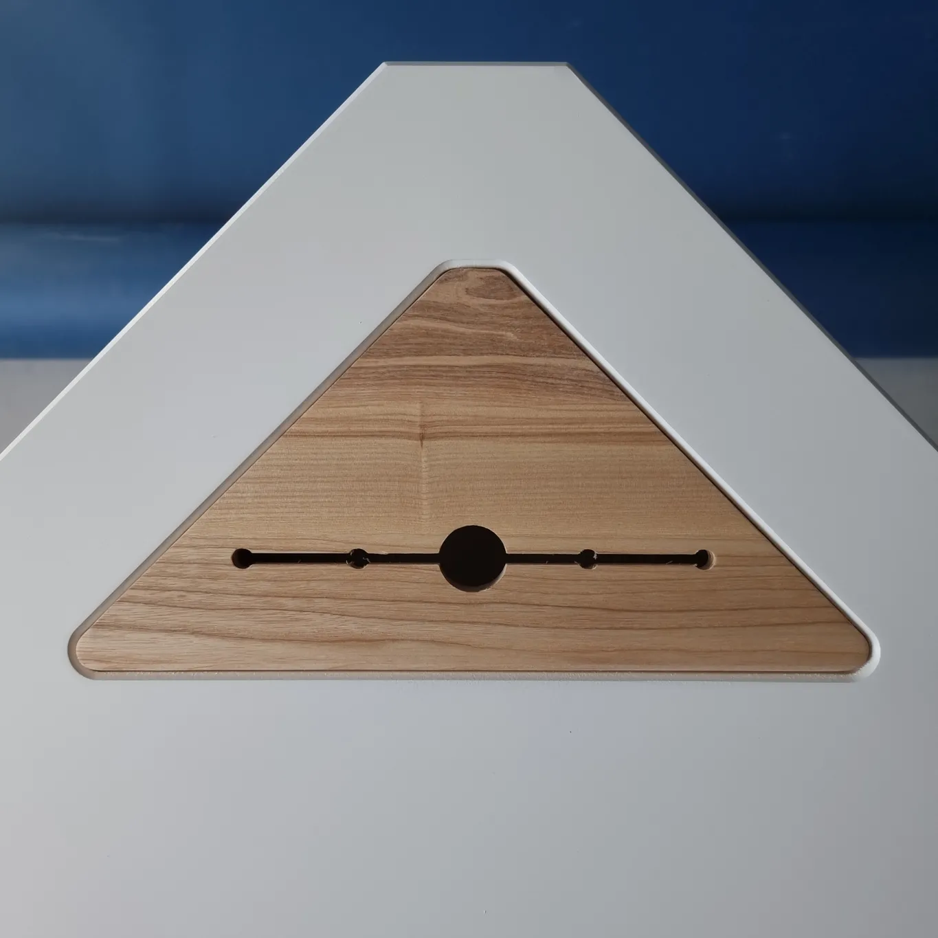 Biurko Narożne ASHME 114x85x85cm - Ciemny Koralowy