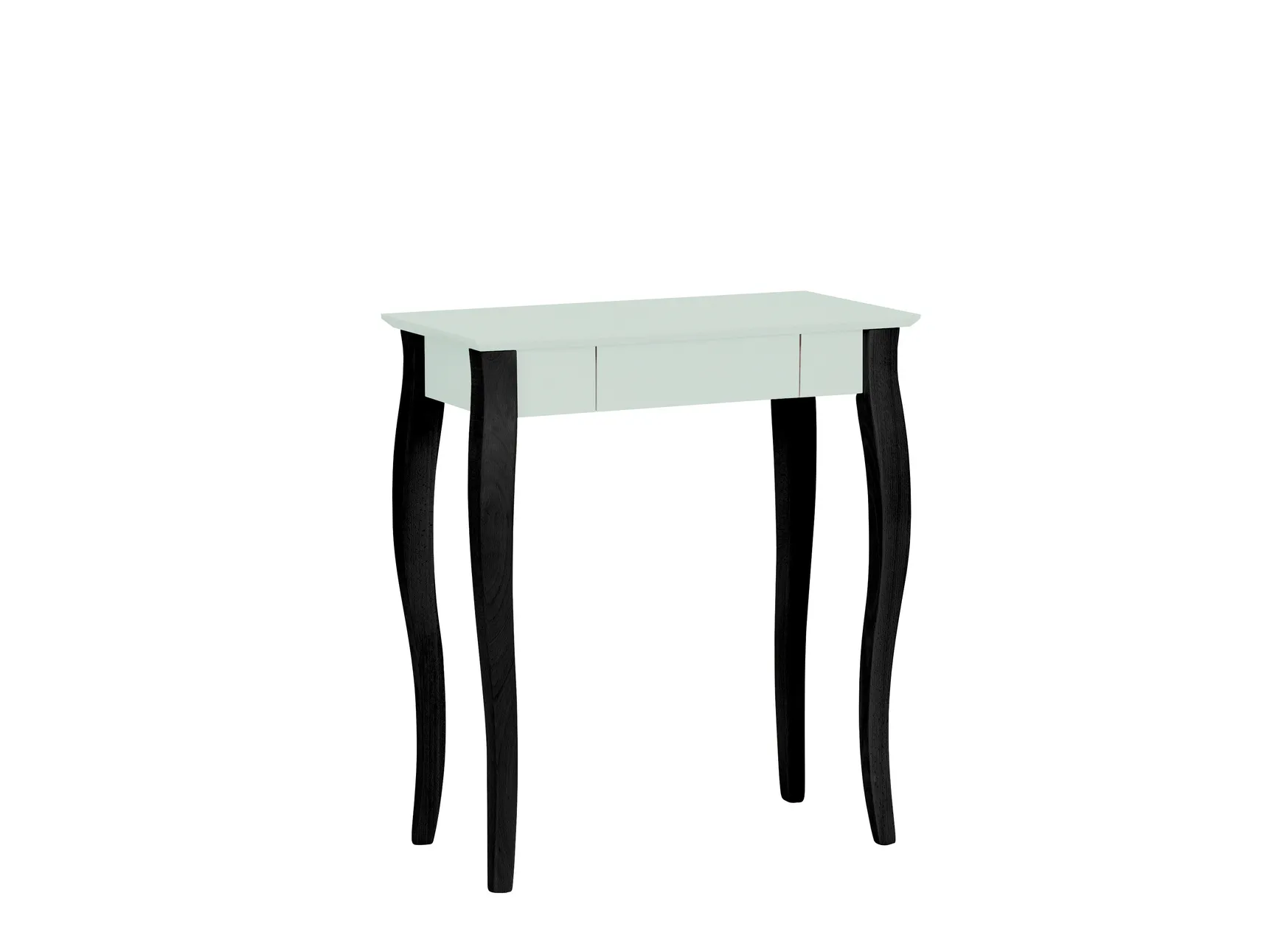 Biurko LILLO 65x40cm Czarne Nogi / Ulotny miętowy