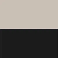 Konsola MAMO 105cm mleko z kawą czarne nogi