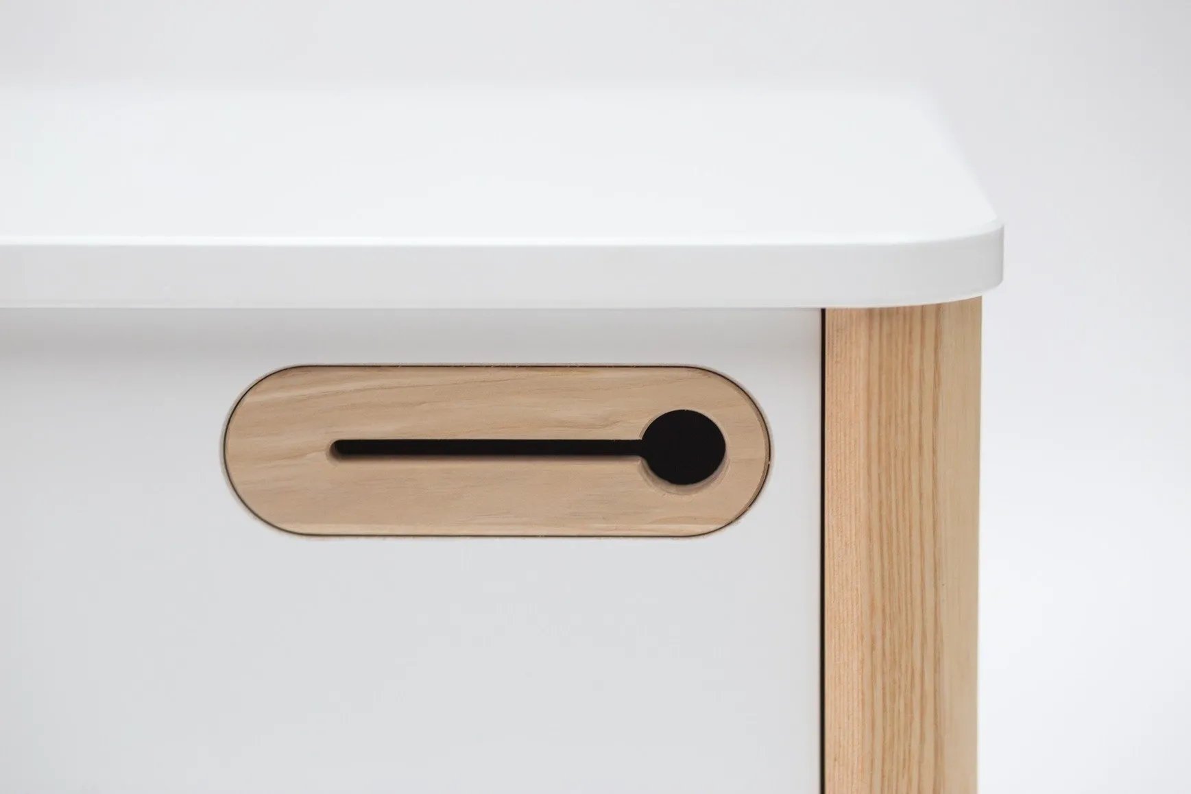 Szafka Kontenerek ASHME 42x42x48cm - Grafitowa