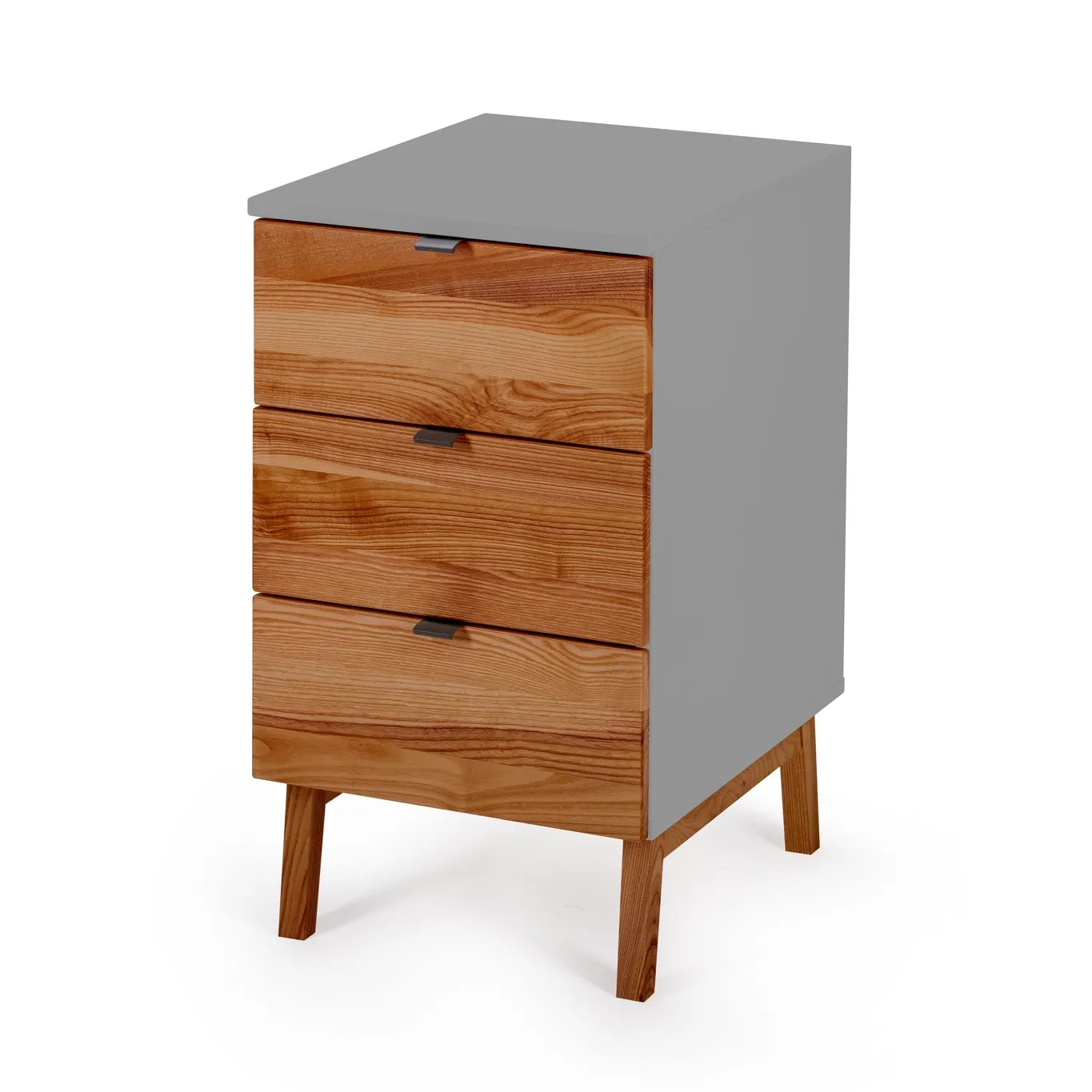 Kontenerek Biurowy LUKA 41x50cm Dąb Betonowy Szary