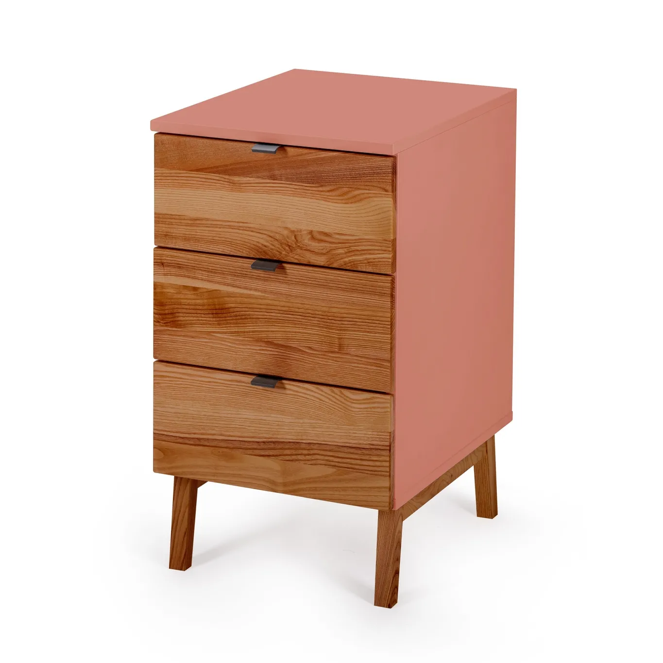 Kontenerek Biurowy LUKA 41x50cm Orzech Ciemny Koralowy