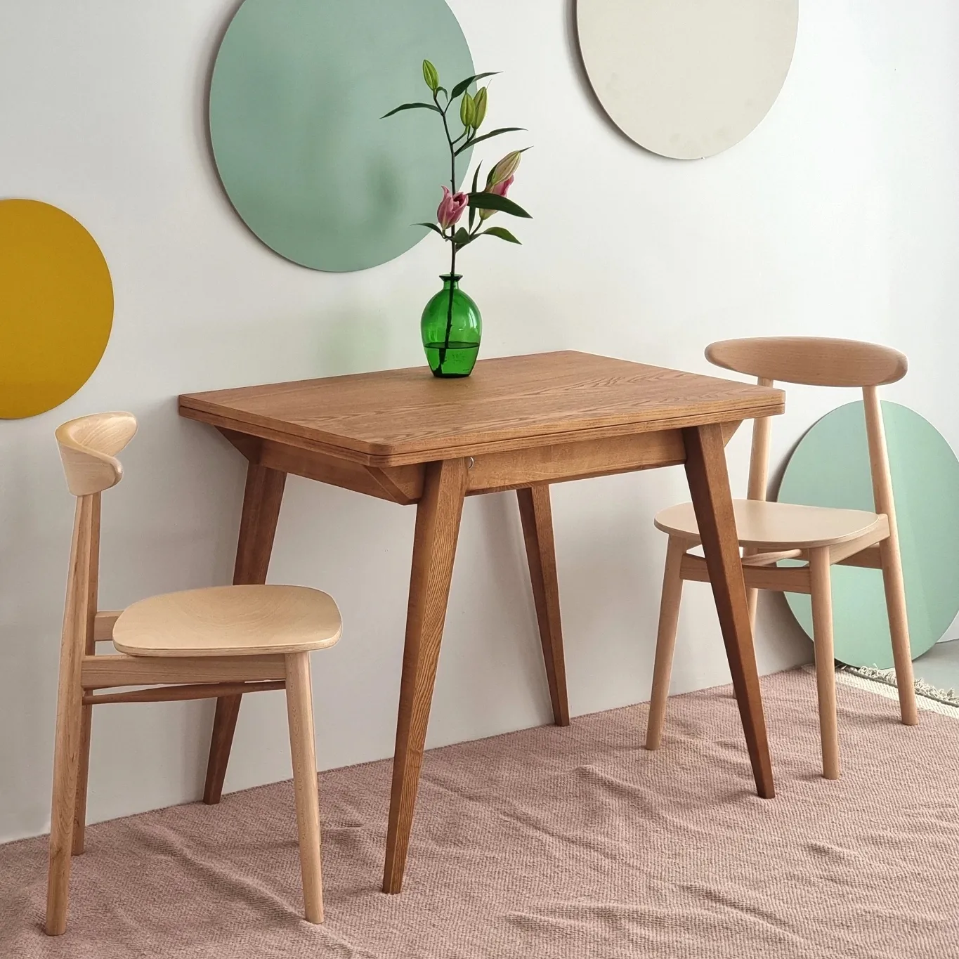 Stół ENVELOPE Rozkładany 90x65cm Dąb