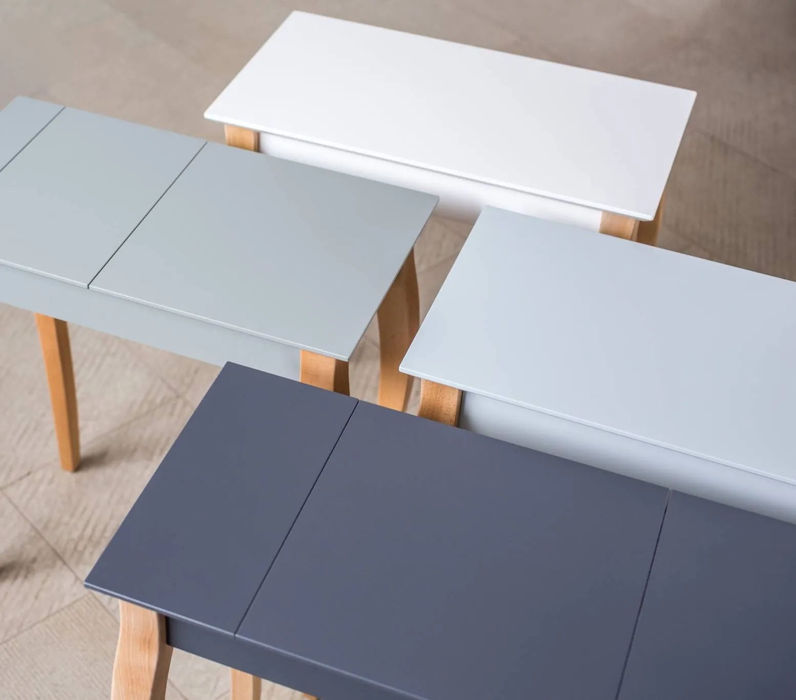 Toaletka LILLO z Lusterkiem 65x35cm Czarny