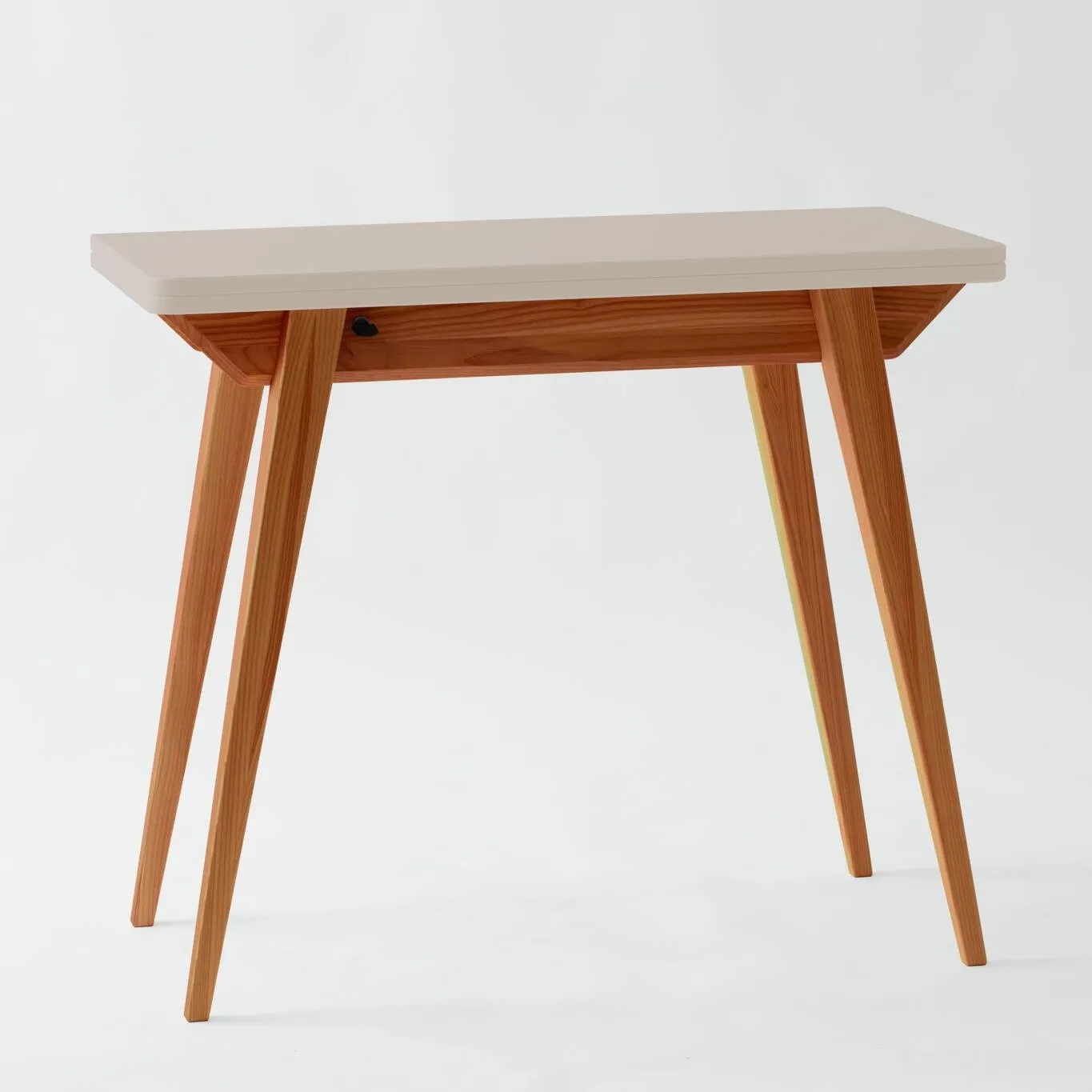 Konsola ENVELOPE Rozkładana 45x90cm Dąb Kawa z Mlekiem