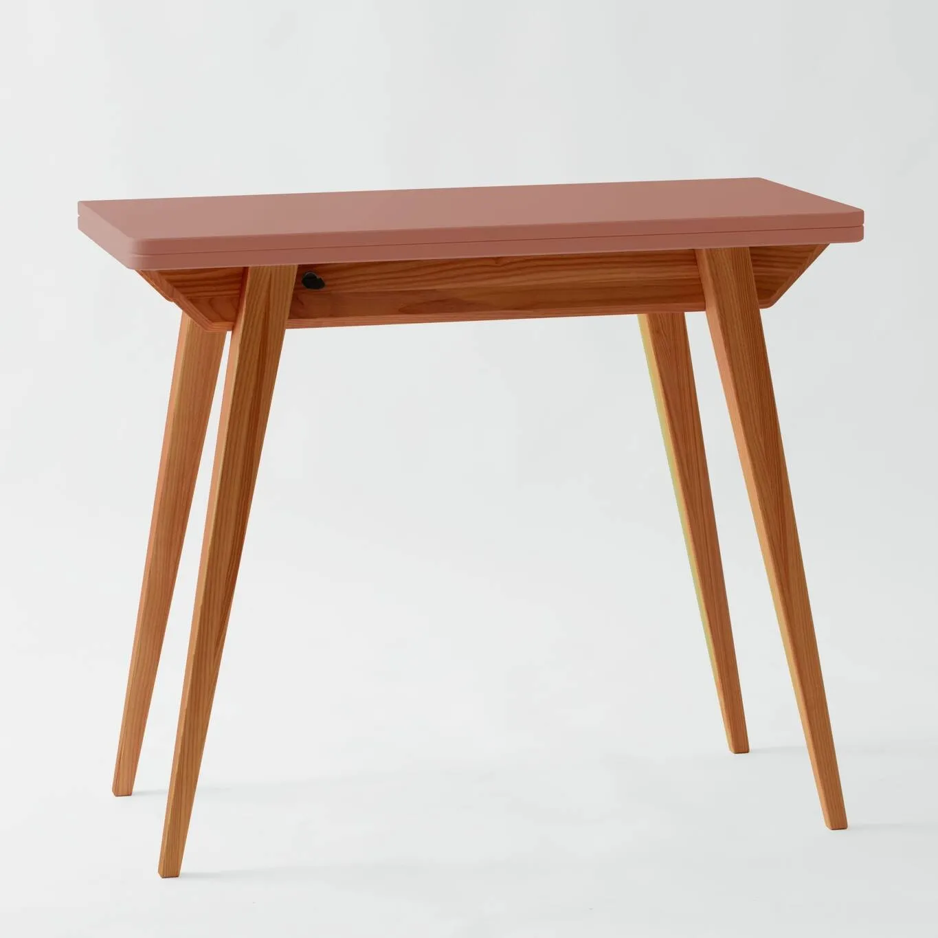 Konsola ENVELOPE Rozkładana 45x90cm Dąb Ciemny Koralowy