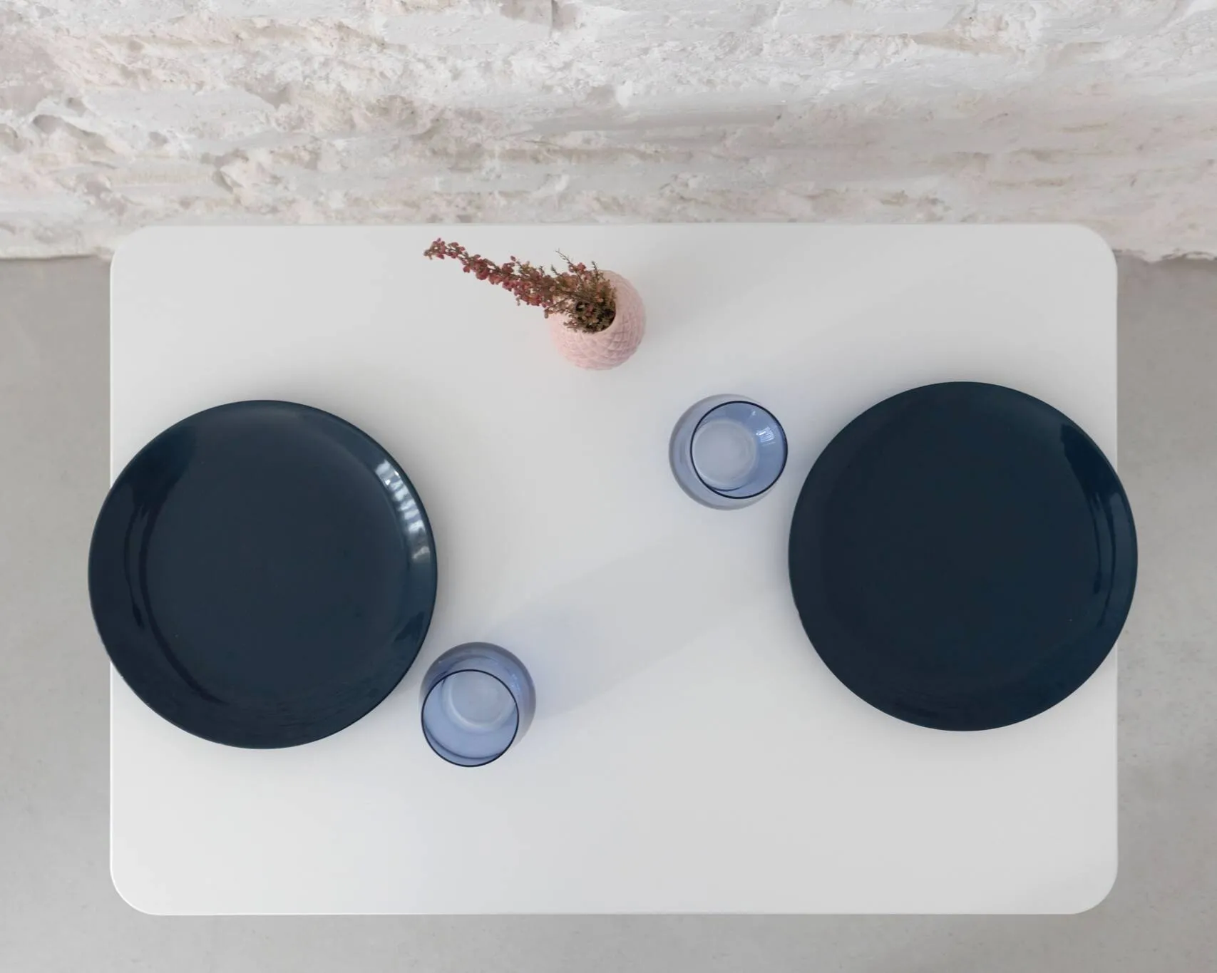 Prostokątny Stół JUBI 55x80cm Dąb Kawa z Mlekiem