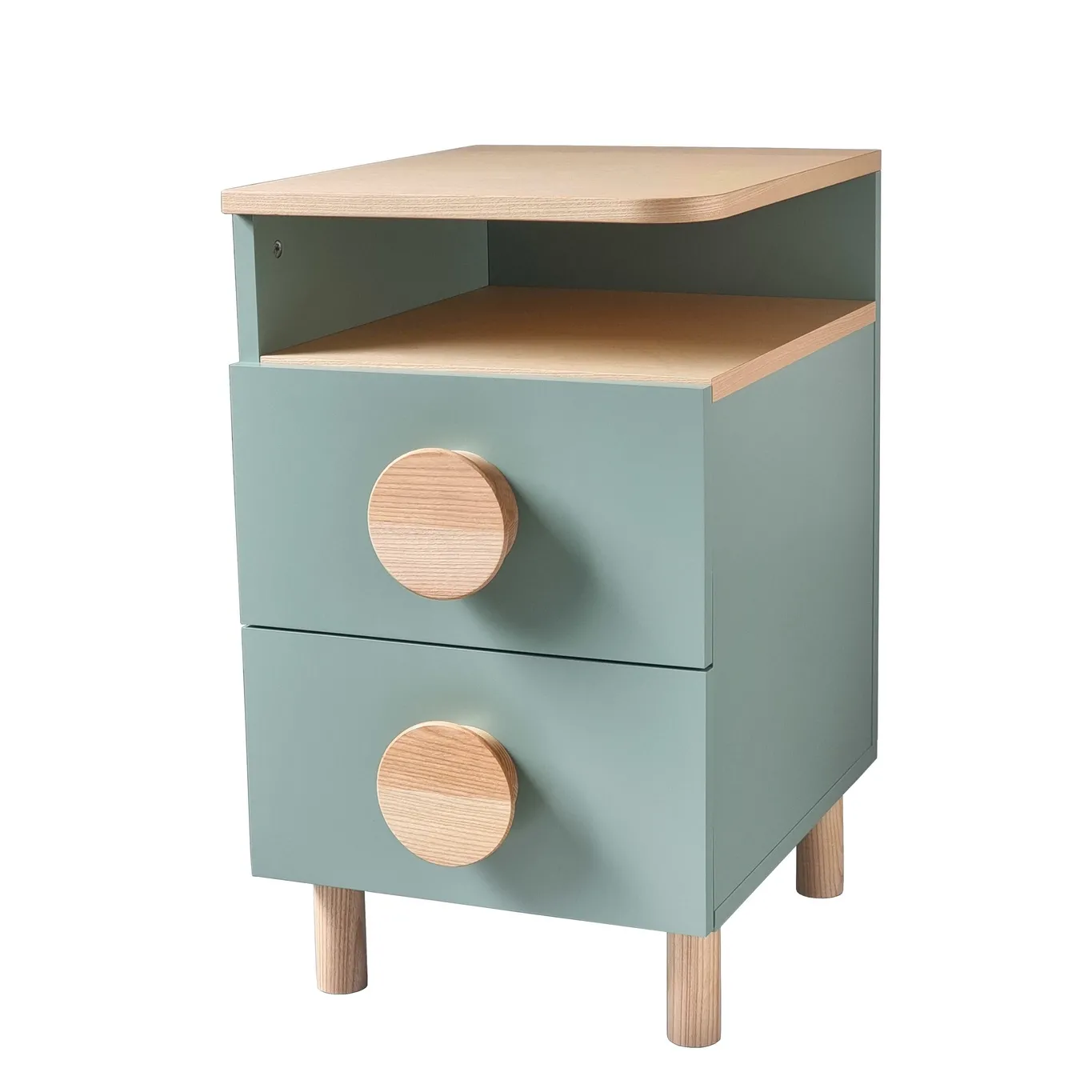 Szafka Nocna DABI 41x50cm Lewa Szałwiowa