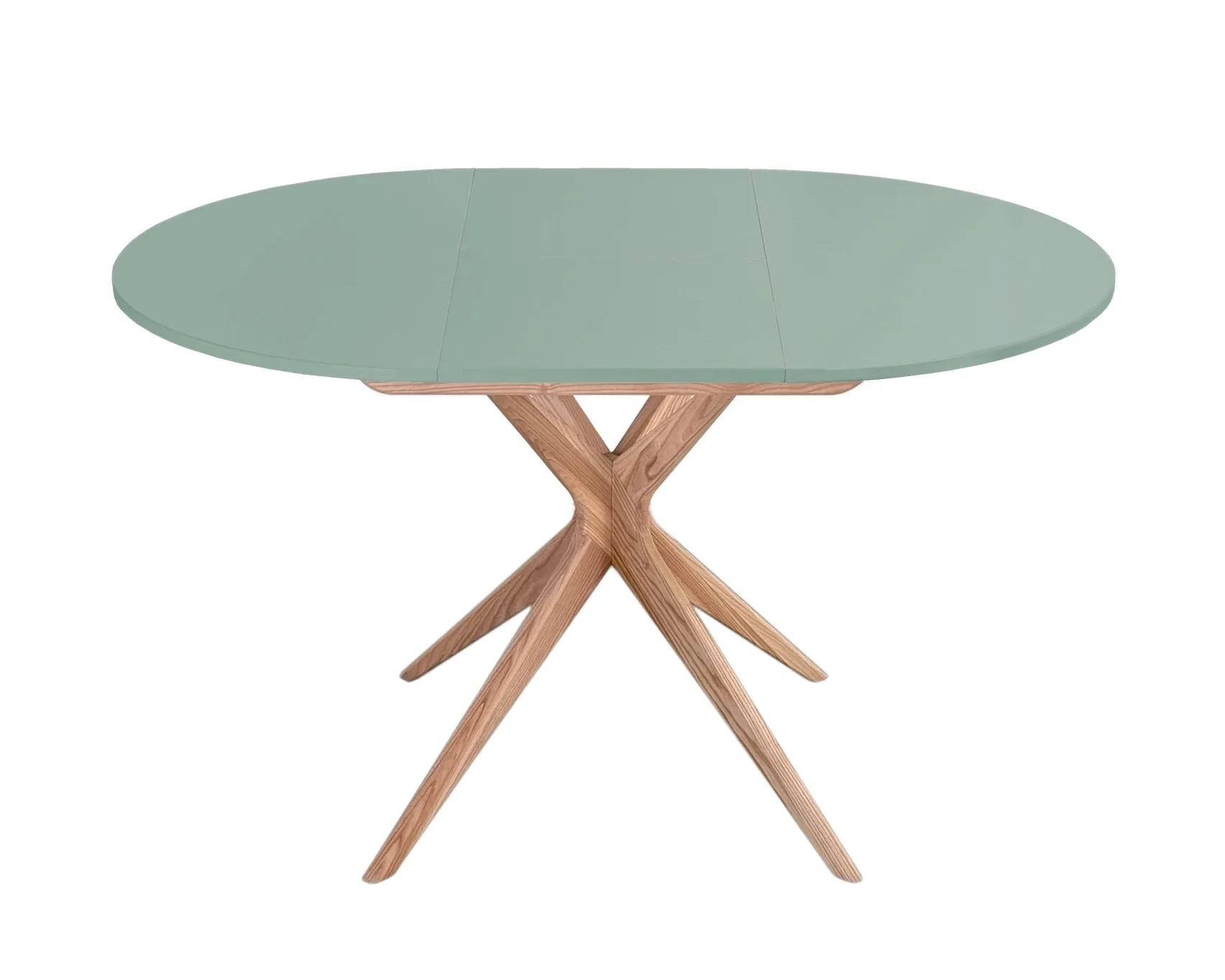 Rozsuwany Okrągły Stół JUBI 90cm Szałwiowy