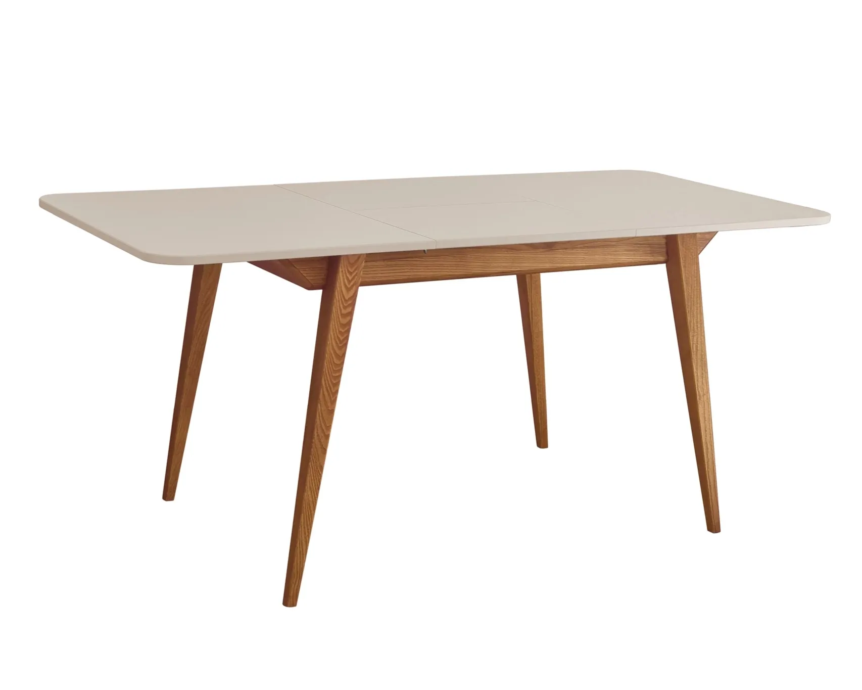 Rozkładany stół jadalniany Envelope BOLD 120x80cm Kawa z Mlekiem, Dąb