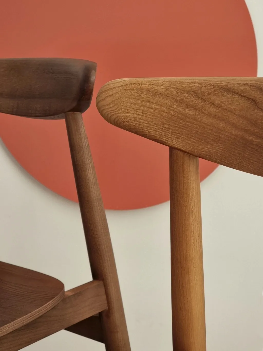 Drewniane krzesło do jadalni Biju Jesion | bejca biała