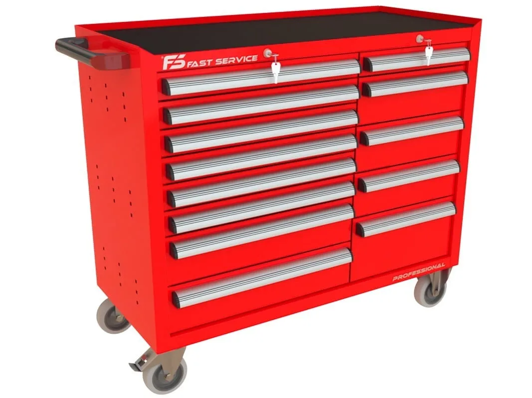 Wózek warsztatowy TRUCK z 13 szufladami PT-212-21